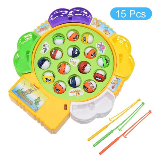 Baby Musical Fishing Toy | Rotates With Music - BabyPlay | Where Joyful Moments Begin! Baby Fishing Toy