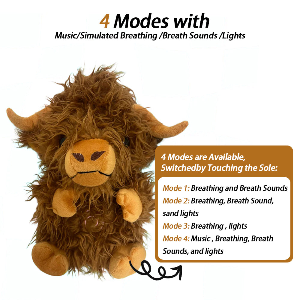 Breathing Plush Companion 🐻✨ - BabyPlay | Where Joyful Moments Begin! Baby Sensory