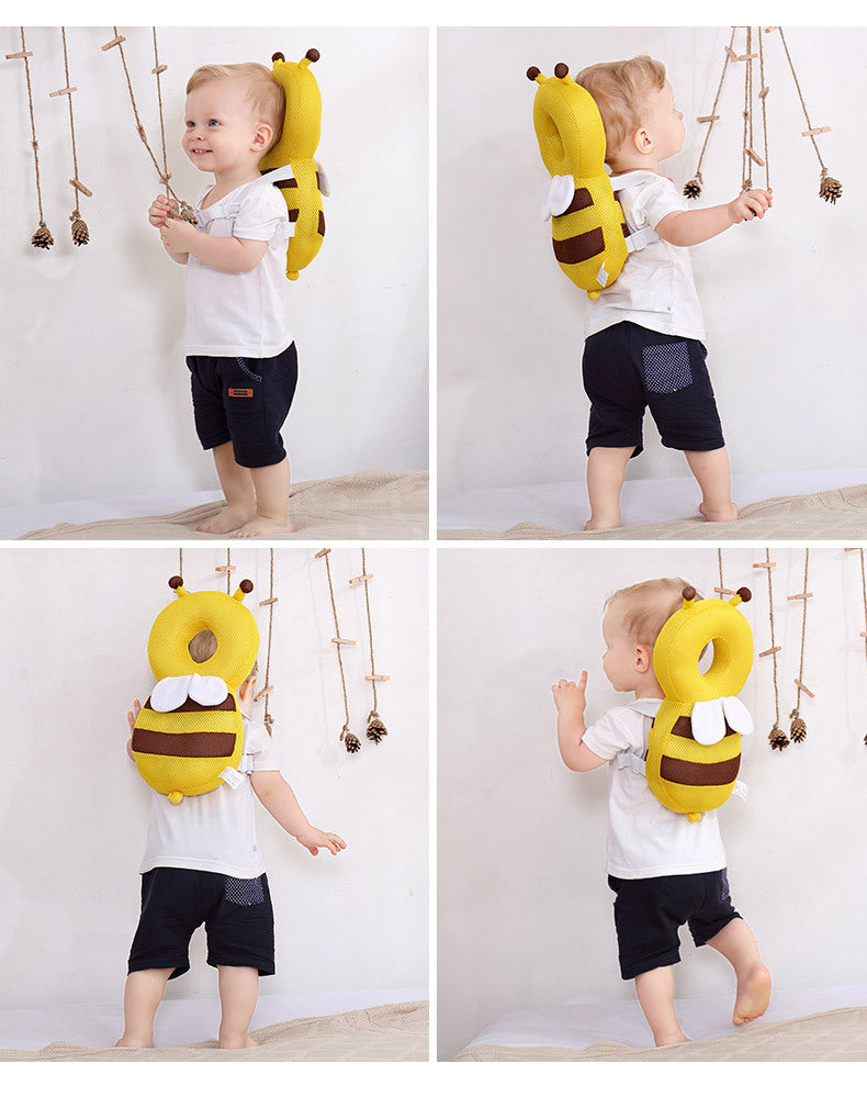 Head & Back Protector | Baby Protection Pillow 🐝 - BabyPlay | Where Joyful Moments Begin! Baby Safety