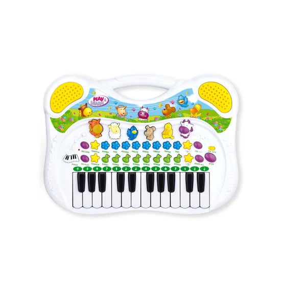 Babyplay Electronic Keyboard | Musical & Educational Animal Sounds