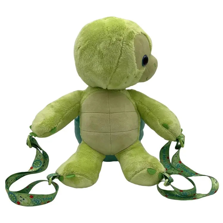 Toddler Sea Turtle Plush Backpack | Super Soft Stuffed Animal Bag for Kids
