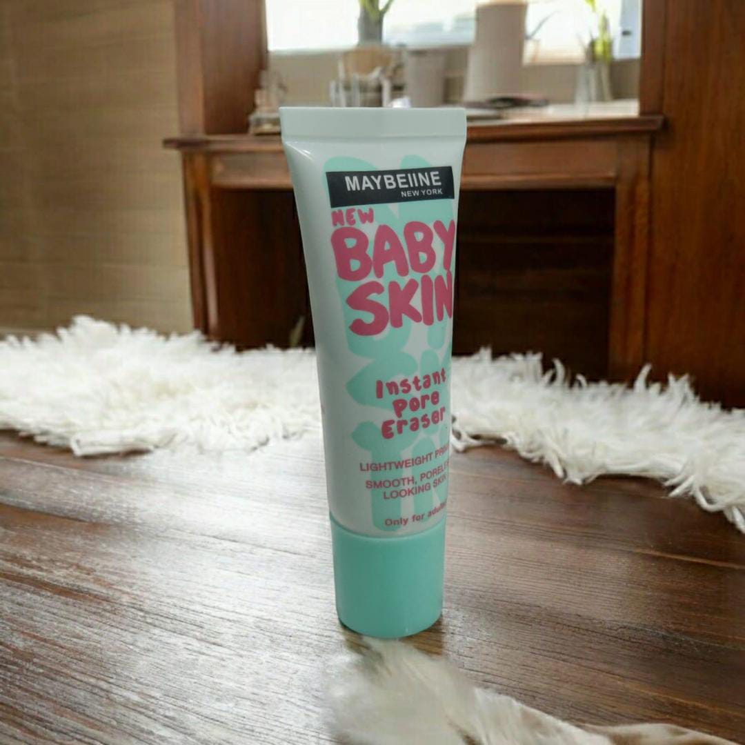 Maybelline Baby Skin Instant Pore Eraser Primer | Matte & Poreless Finish (30ml)