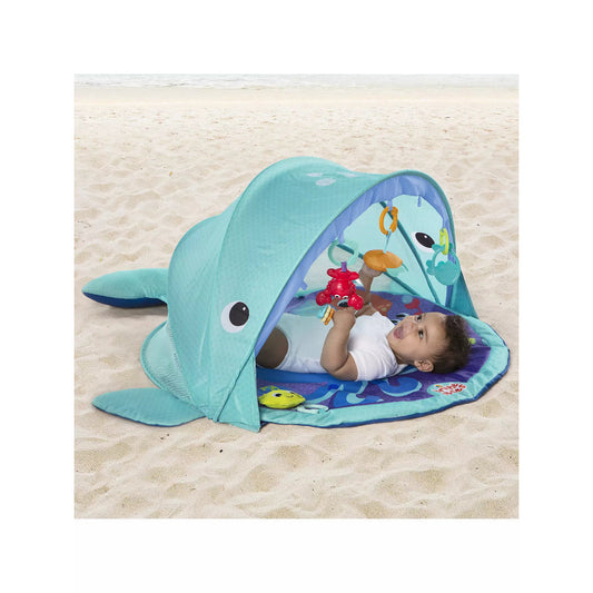 Newborn Baby Shark Shape Folding Playmat & Activity Gym | Premium Quality | Anti-Mosquito - BabyPlay | Where Joyful Moments Begin! Baby Play Mat