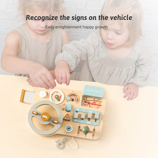 Car Simulation Activity Board 🚗🔑 - BabyPlay | Where Joyful Moments Begin! Activity Board