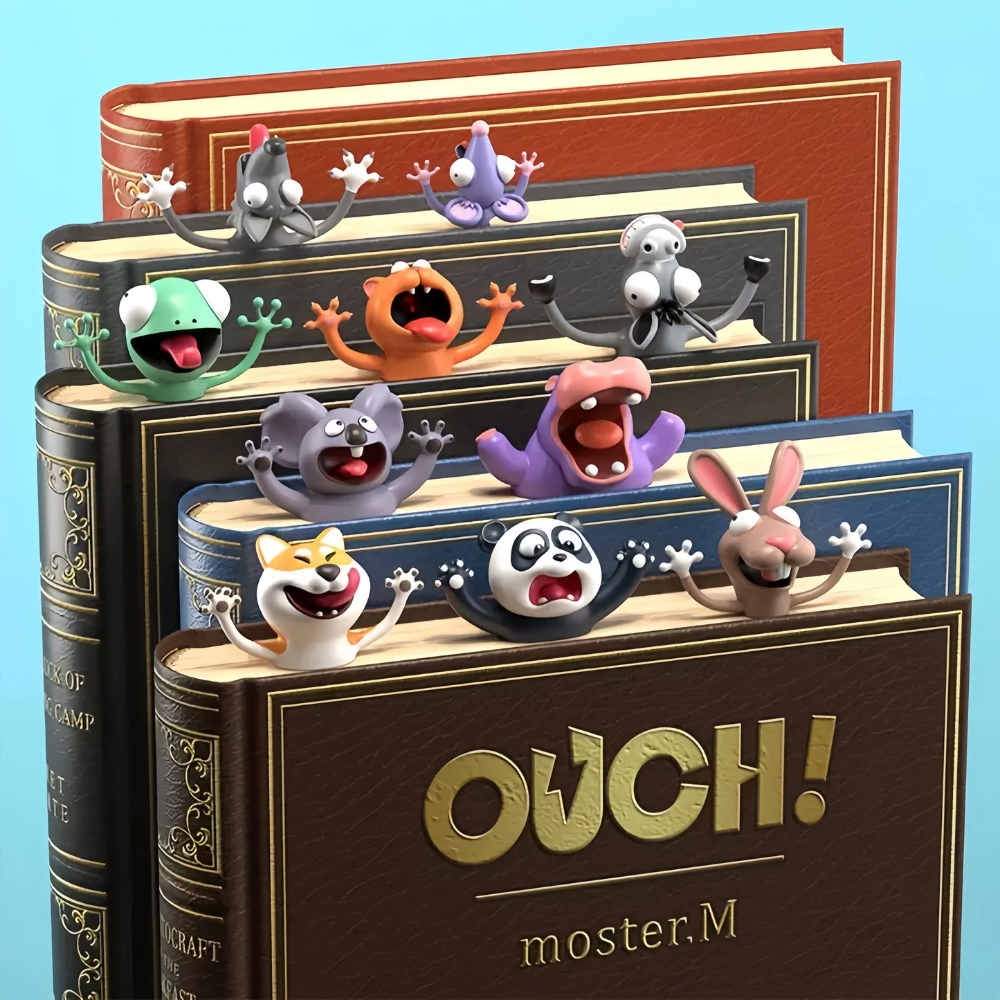 3D Animal Cartoon Bookmarks ๐ผ๐ถ - BabyPlay | Where Joyful Moments Begin! Bookmark
