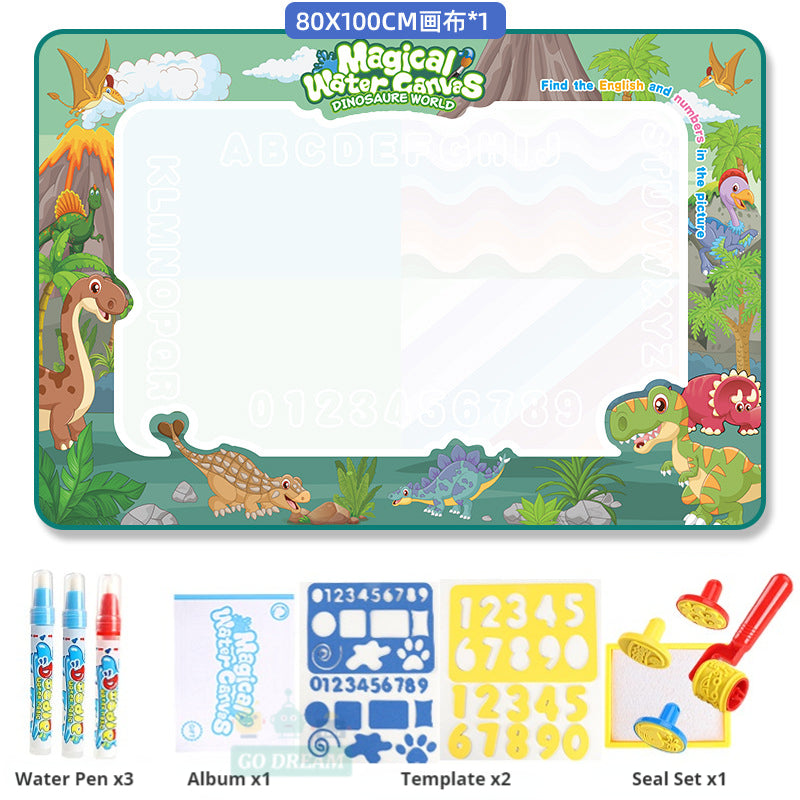 Magic Water Drawing Mat 🎨💧 - BabyPlay | Where Joyful Moments Begin! Drawing Toy