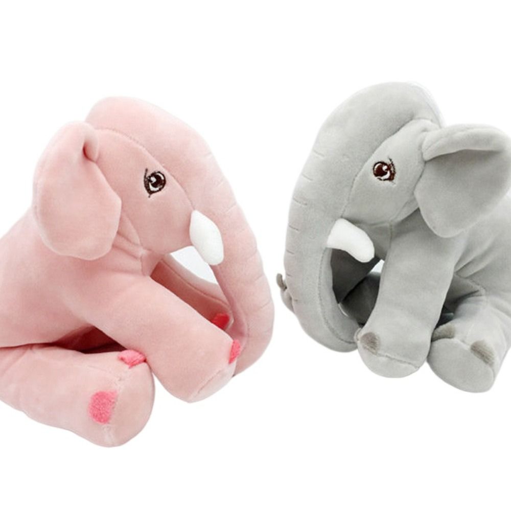 Sitting Baby Elephant Plush Toy | Soft Stuffed Animal for Kids & Babies