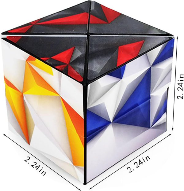 3D Geometric Cube Toy | Infinitely Reversible Magnetic Cube | Kids Reliever Fidget Toy - Babyplay, Where Joyful Moments Begin! Baby Play Babyplay, Where Joyful Moments Begin!