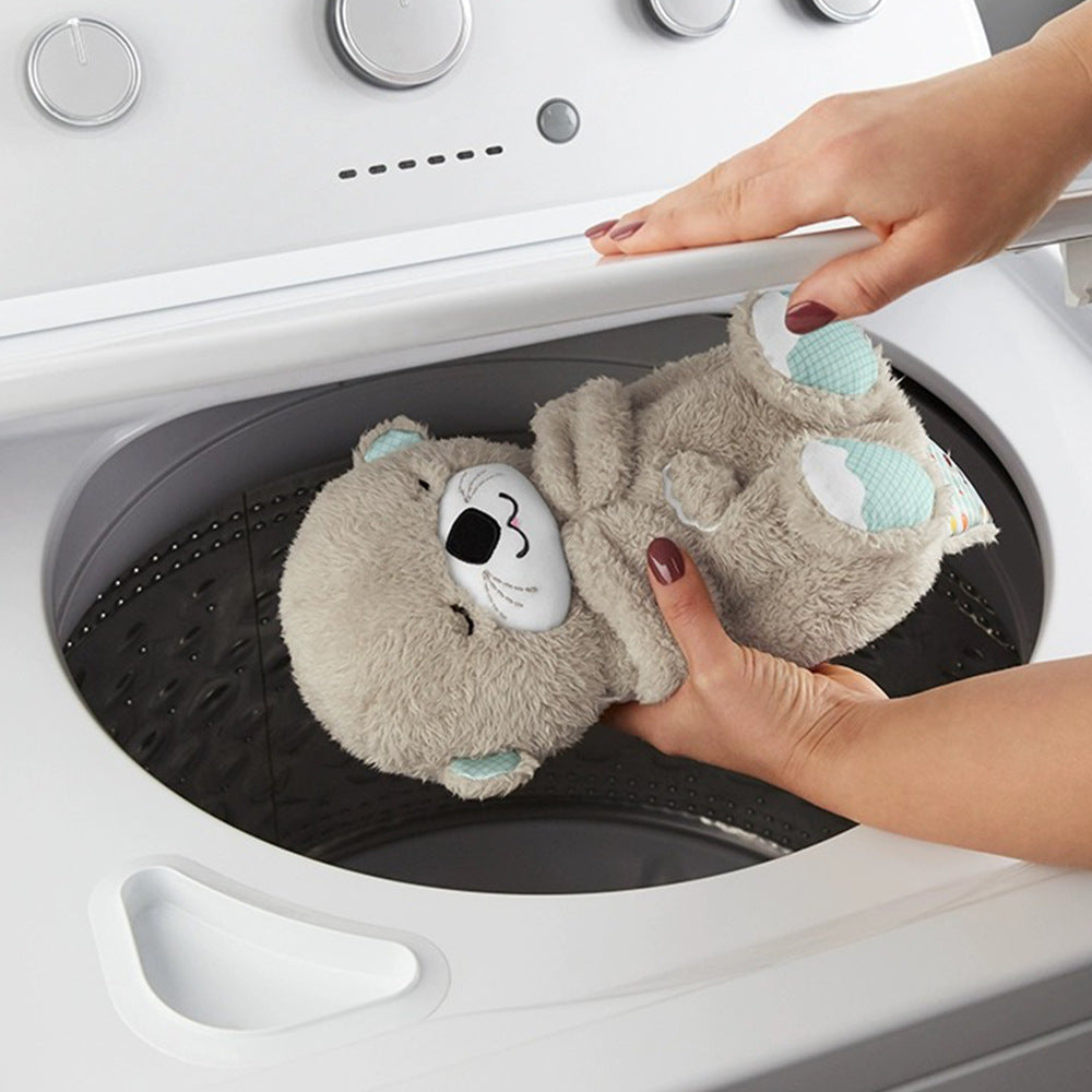 Breathing Plush Companion 🐻✨ - BabyPlay | Where Joyful Moments Begin! Baby Sensory