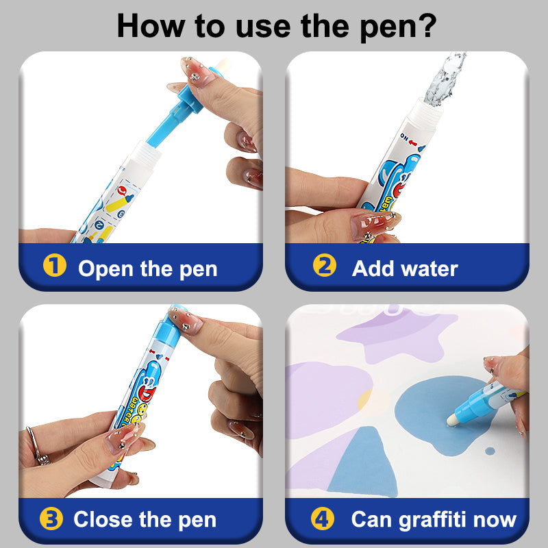 Magic Water Drawing Mat 🎨💧 - BabyPlay | Where Joyful Moments Begin! Drawing Toy