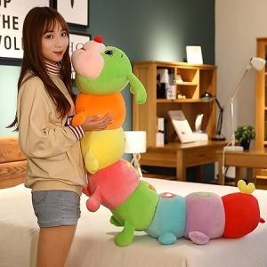 Colorful Caterpillar Plush Toy