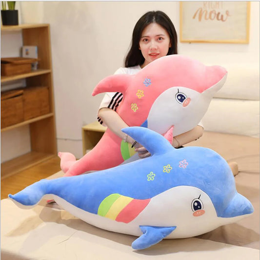 Chroma The Dolphin Plushie - BabyPlay | Where Joyful Moments Begin! Baby Plush Toy