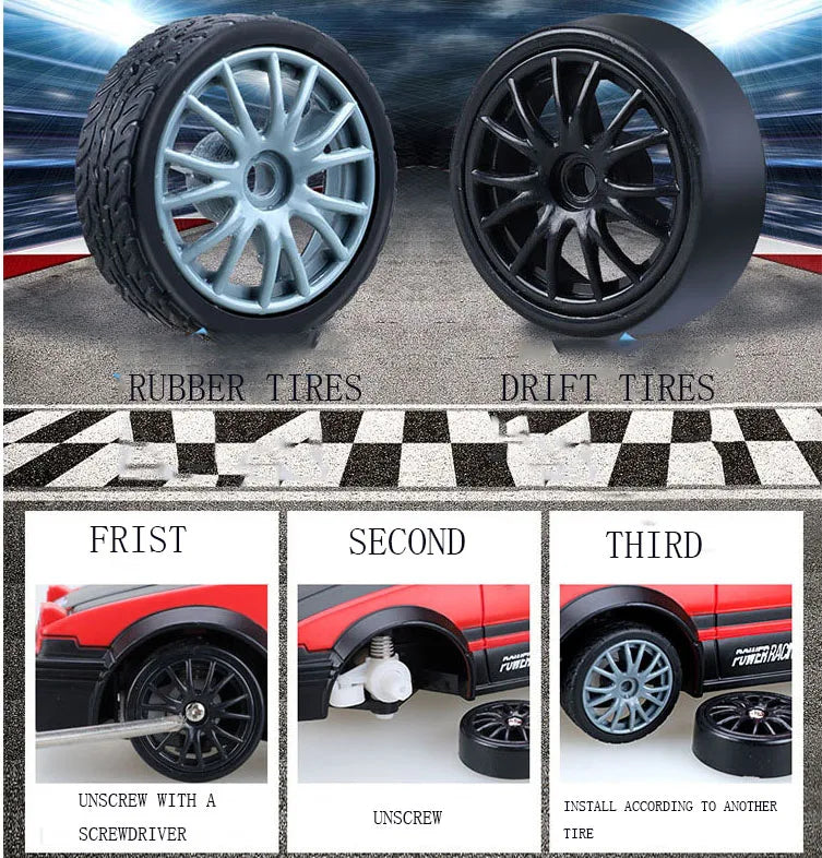 2.4G High-speed Drift RC Car | 4WD ๐๐จ - BabyPlay | Where Joyful Moments Begin! Toys
