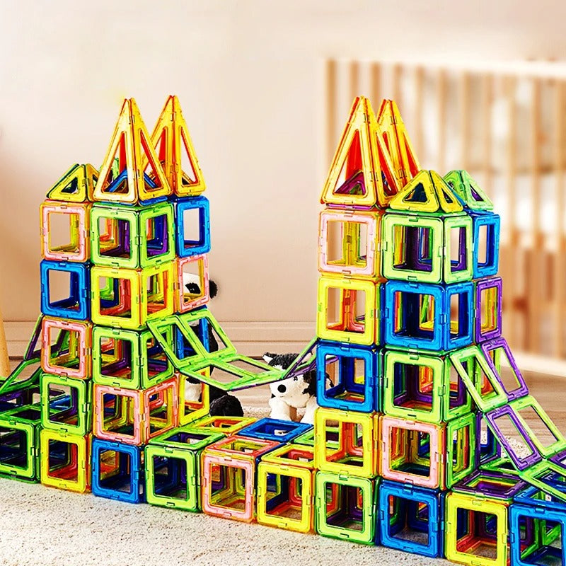 Magnetic Building Blocks 🧲🧩 - BabyPlay | Where Joyful Moments Begin! Building Toys