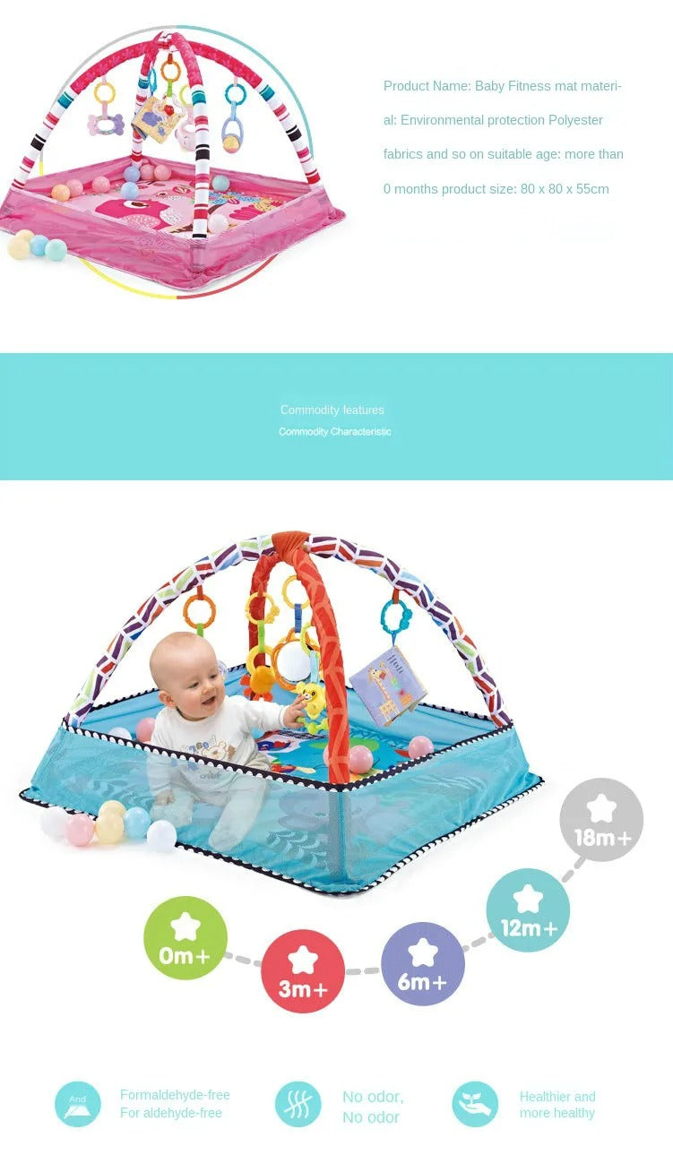 Baby Activity Gym 🧸✨ - BabyPlay | Where Joyful Moments Begin! Baby Play Gym