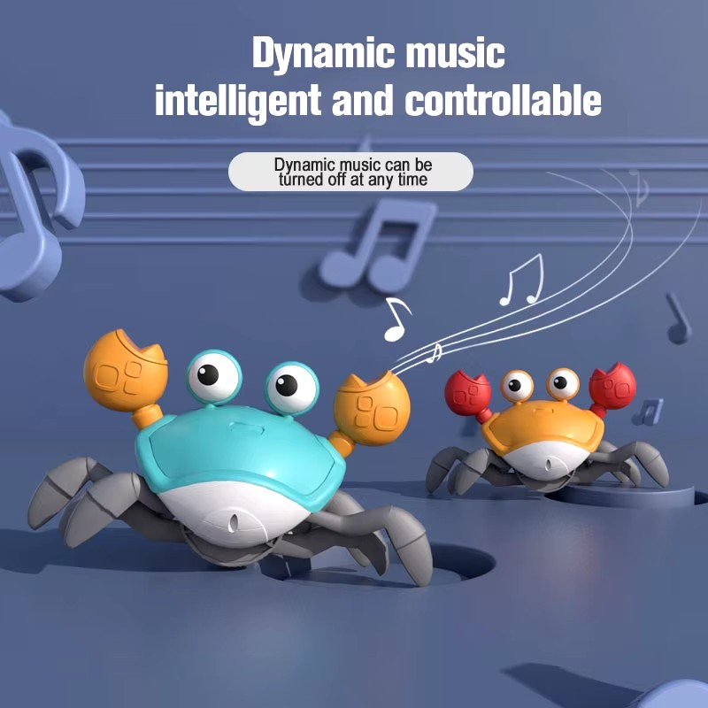 Dancing Crab Chaser 🦀✨ - BabyPlay | Where Joyful Moments Begin! Toys