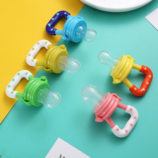 Baby Pacifier - Fresh Fruit Feeder - Infant Teething Toy - Safe Silicone - BabyPlay | Where Joyful Moments Begin! Baby Pacifier
