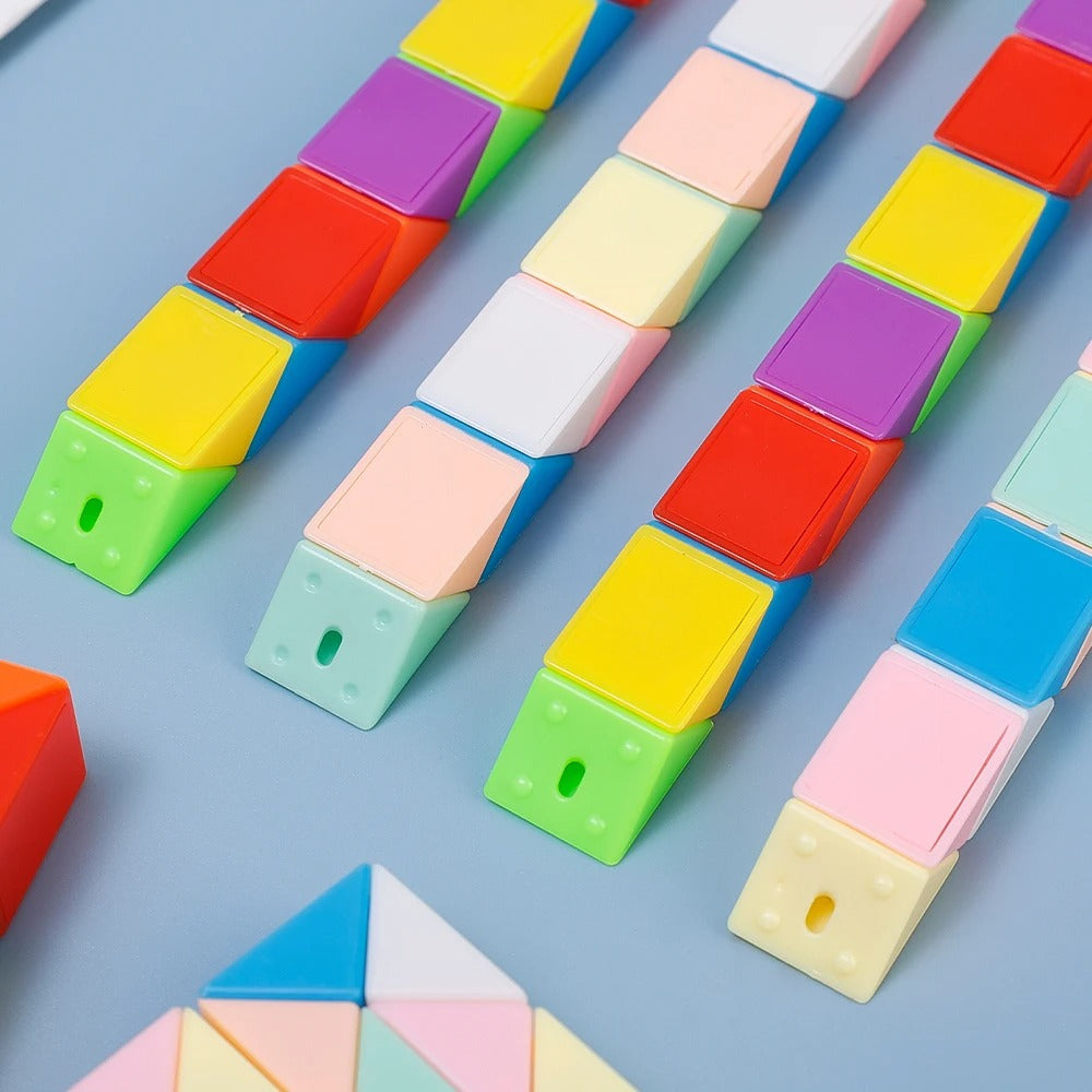Colorful Magic Ruler Cube | 2-Pieces - Babyplay, Where Joyful Moments Begin! Baby Play Babyplay, Where Joyful Moments Begin!