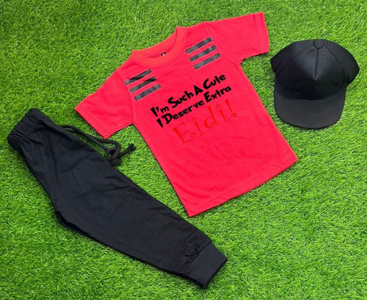 Pack Of 3 Extra Eidi Tracksuit For Toddlers & Kids - Premium Quality Fabric - BabyPlay | Where Joyful Moments Begin! Toddler & Kids Clothing