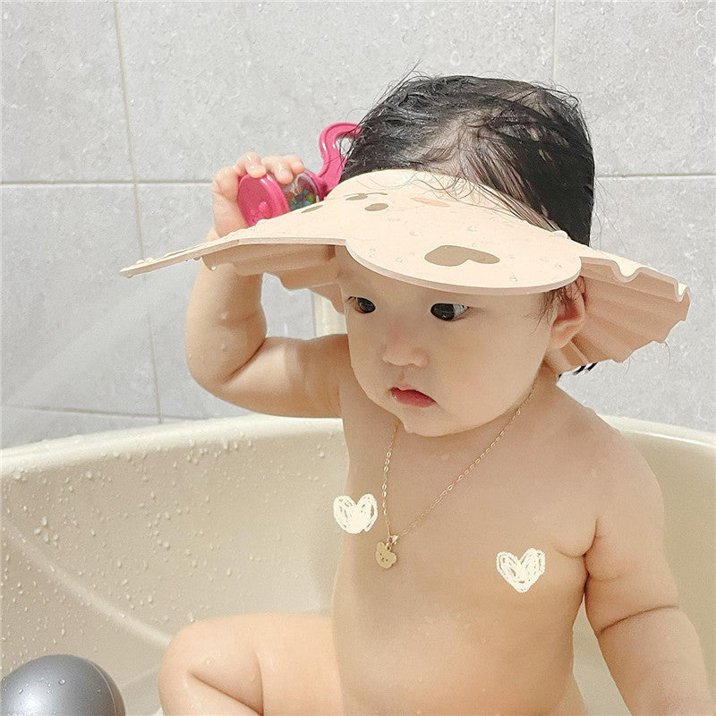 Baby Shower Cap 🐻💦 - BabyPlay | Where Joyful Moments Begin!