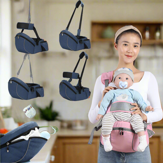 Baby Waist Carrier 🧺👶 - BabyPlay | Where Joyful Moments Begin! Baby Carrier
