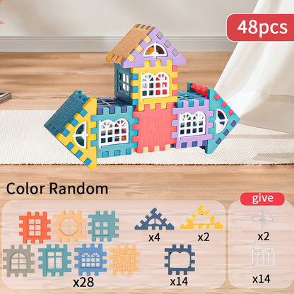 3D House Building Blocks 🏡🧩 - BabyPlay | Where Joyful Moments Begin! Toys