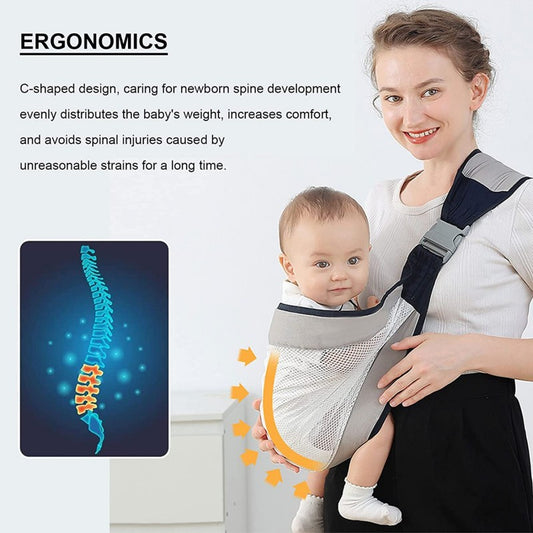 Baby Carrier - Ergonomic One Shoulder Baby Strap
