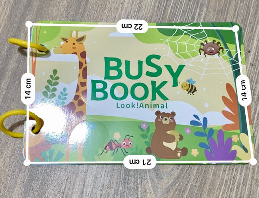 Babyplay Montessori Busy Book | My First Quiet Book for Early Learning