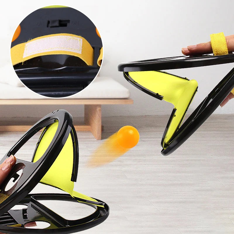 Interactive Parent-Child Toss &amp; Catch Game Set | Babyplay 🎾👨👩👧