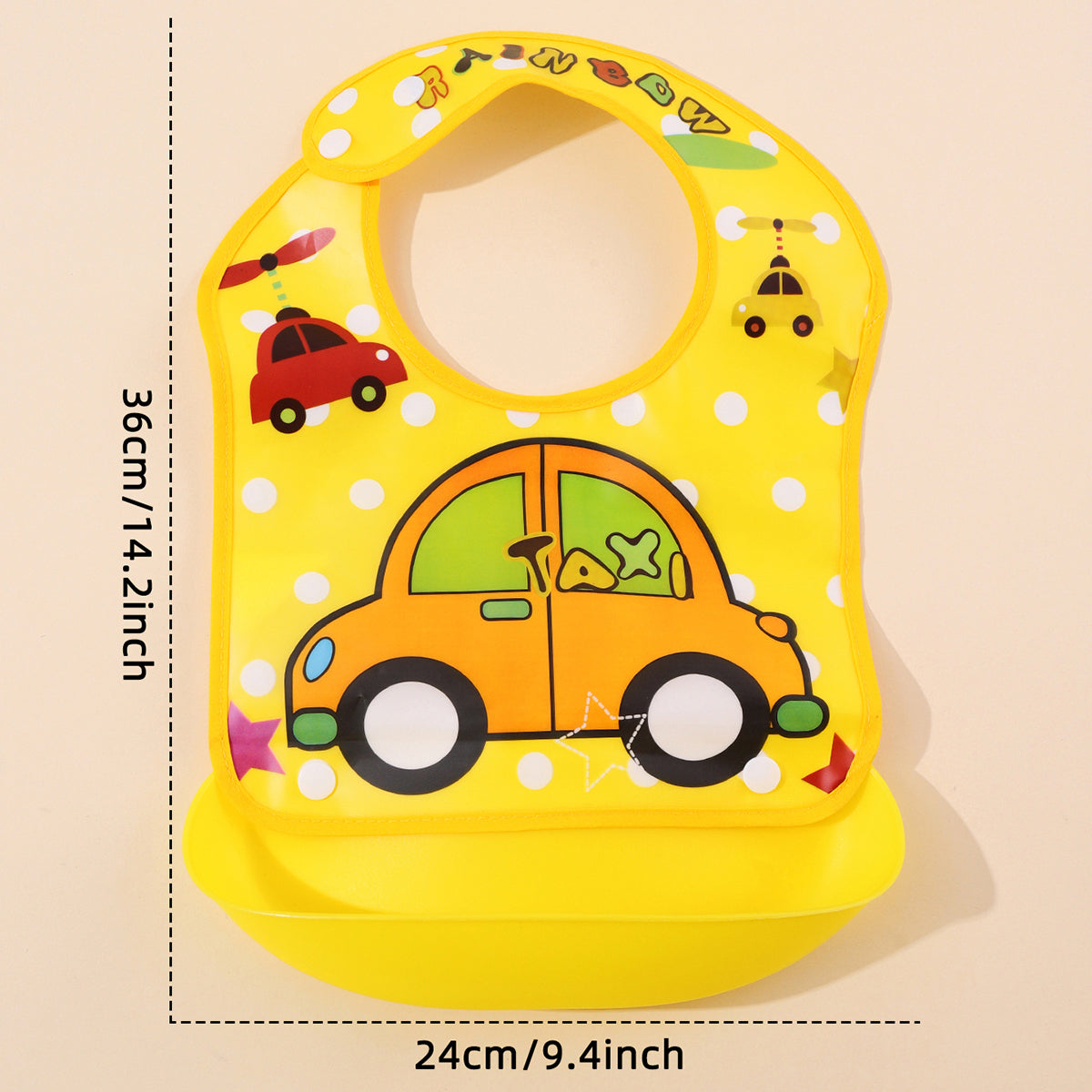 Cartoon Baby Bibs 👶🍉 - BabyPlay | Where Joyful Moments Begin! Cartoon Baby Bibs