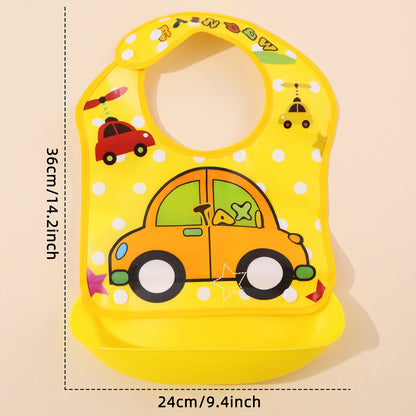 Cartoon Baby Bibs 👶🍉 - BabyPlay | Where Joyful Moments Begin! Cartoon Baby Bibs