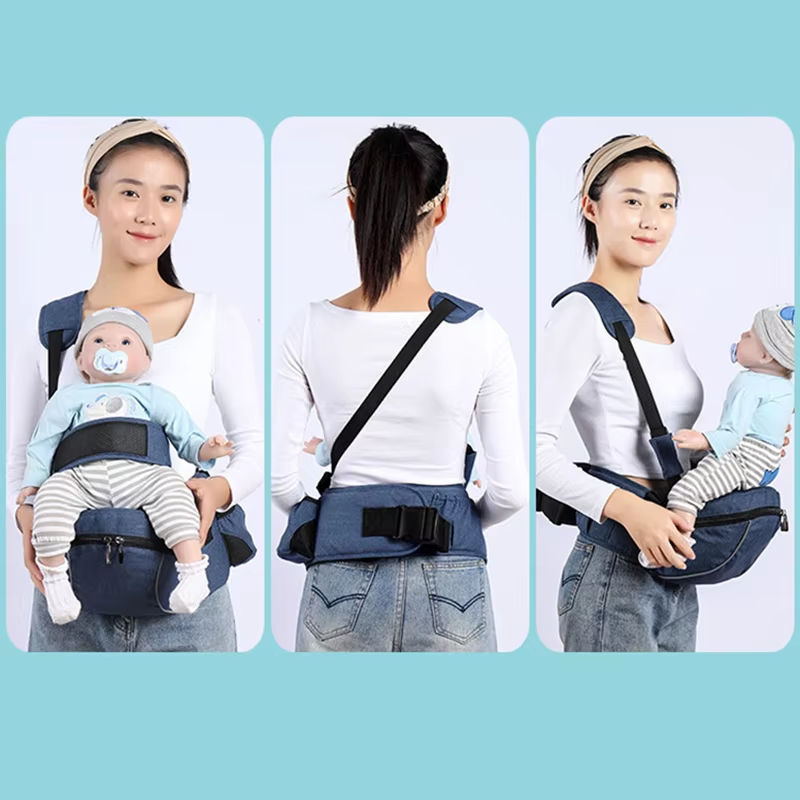 Baby Waist Carrier 🧺👶 - BabyPlay | Where Joyful Moments Begin! Baby Carrier