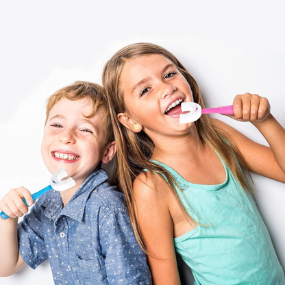 U-Shaped Baby Silicone Toothbrush | Premium Quality - Babyplay, Where Joyful Moments Begin! Baby Play Babyplay, Where Joyful Moments Begin!
