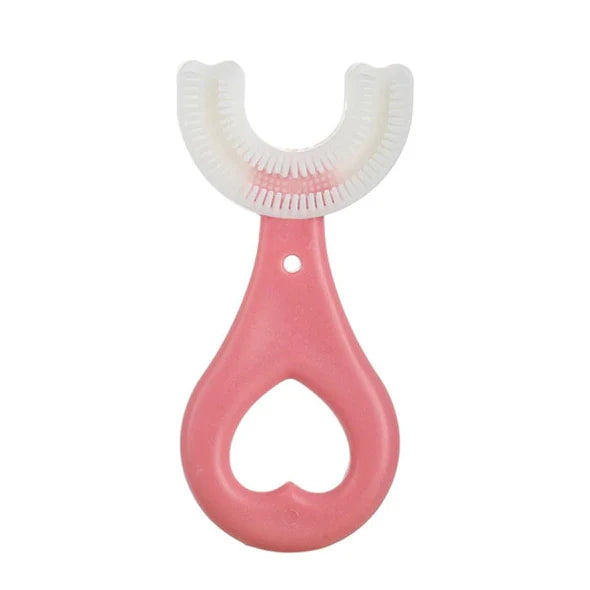 U-Shaped Baby Silicone Toothbrush | Premium Quality - Babyplay, Where Joyful Moments Begin! Baby Play Babyplay, Where Joyful Moments Begin!