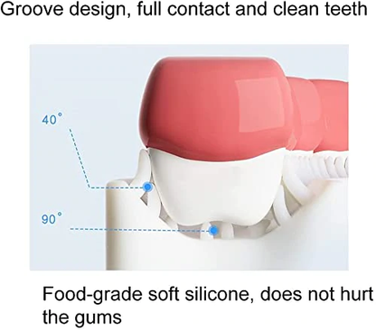 U-Shaped Baby Silicone Toothbrush | Premium Quality - Babyplay, Where Joyful Moments Begin! Baby Play Babyplay, Where Joyful Moments Begin!