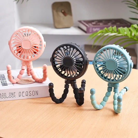 Mini Stroller Fan 🌬️👶 - BabyPlay | Where Joyful Moments Begin! Mini Fan
