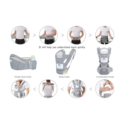 Babyplay™ 4-in-1 Baby Carrier with Seat | Babyplay 👶❤️