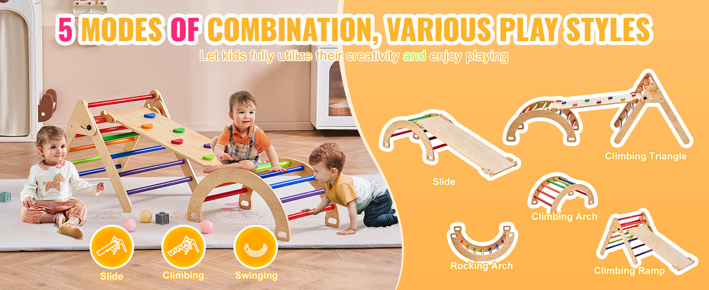 Indoor Playground Set 🧗‍♀️🛝 - BabyPlay | Where Joyful Moments Begin! Baby Indoor Playground