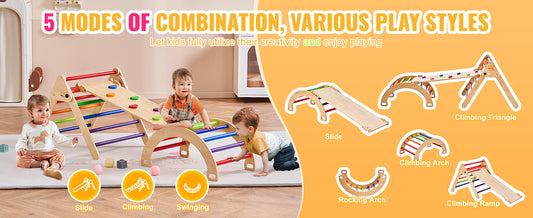 Indoor Playground Set 🧗‍♀️🛝 - BabyPlay | Where Joyful Moments Begin! Baby Indoor Playground