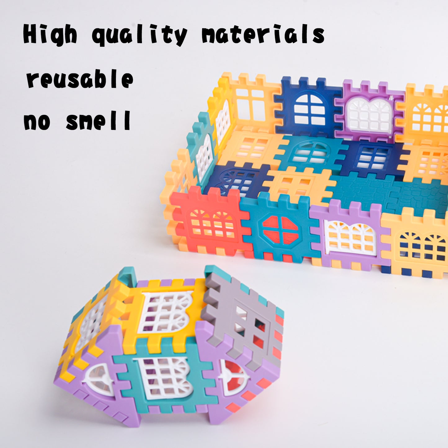 3D House Building Blocks 🏡🧩 - BabyPlay | Where Joyful Moments Begin! Toys