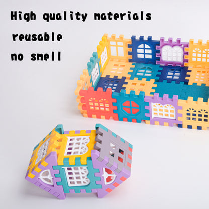 3D House Building Blocks 🏡🧩 - BabyPlay | Where Joyful Moments Begin! Toys