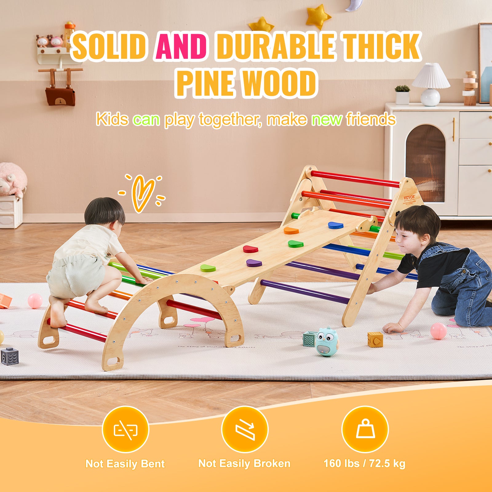 Indoor Playground Set 🧗‍♀️🛝 - BabyPlay | Where Joyful Moments Begin! Baby Indoor Playground