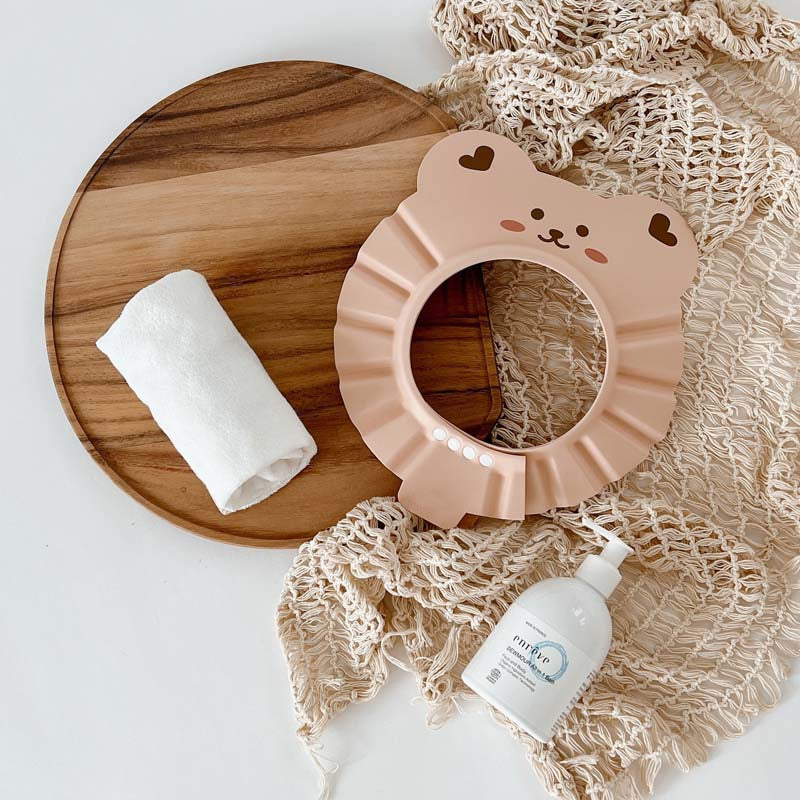 Baby Shower Cap 🐻💦 - BabyPlay | Where Joyful Moments Begin!