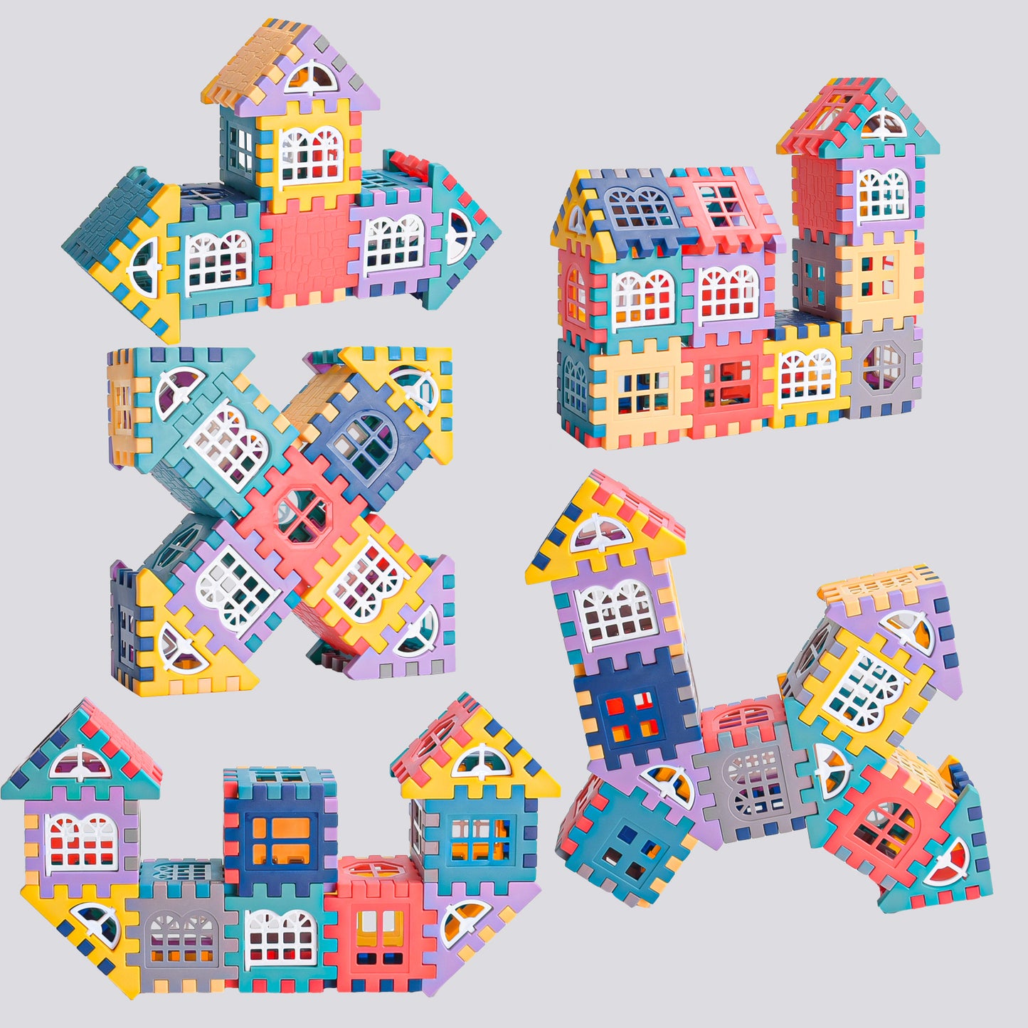3D House Building Blocks 🏡🧩 - BabyPlay | Where Joyful Moments Begin! Toys