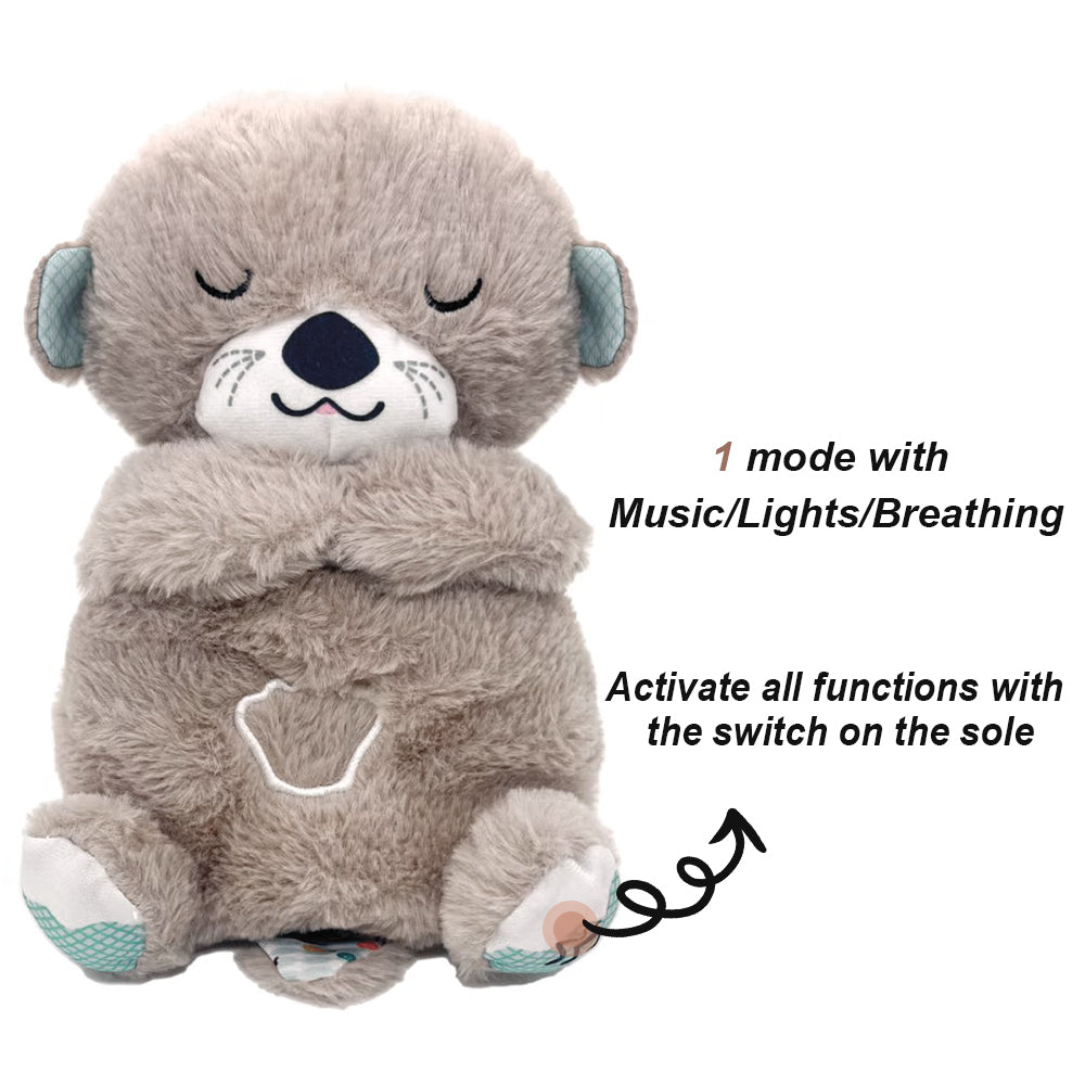 Breathing Plush Companion 🐻✨ - BabyPlay | Where Joyful Moments Begin! Baby Sensory