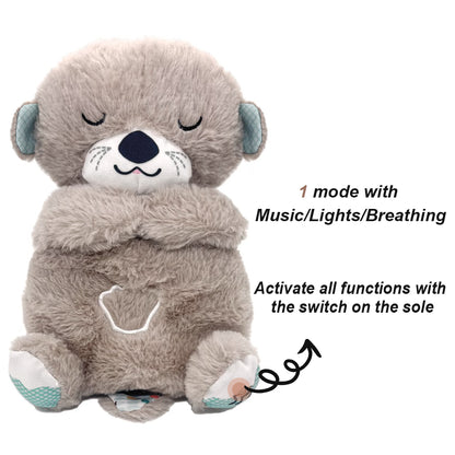 Breathing Plush Companion 🐻✨ - BabyPlay | Where Joyful Moments Begin! Baby Sensory