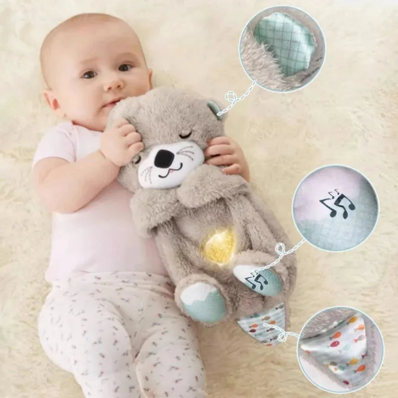 Breathing Plush Companion 🐻✨ - BabyPlay | Where Joyful Moments Begin! Baby Sensory