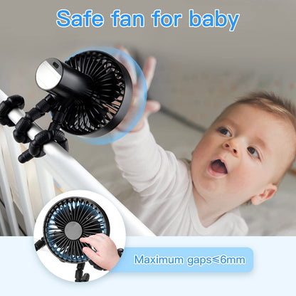 Mini Stroller Fan 🌬️👶 - BabyPlay | Where Joyful Moments Begin! Mini Fan