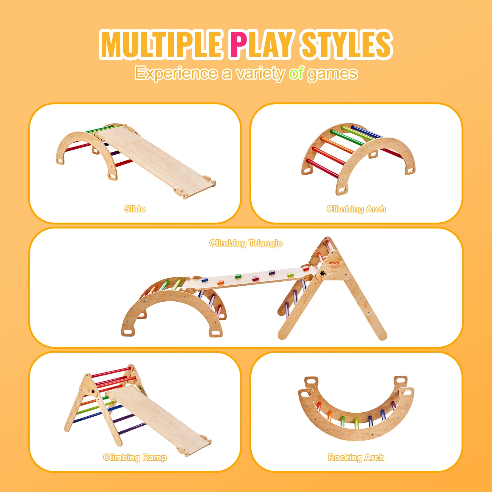 Indoor Playground Set 🧗‍♀️🛝 - BabyPlay | Where Joyful Moments Begin! Baby Indoor Playground
