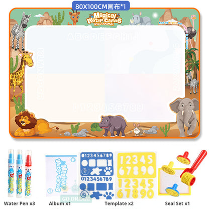 Magic Water Drawing Mat 🎨💧 - BabyPlay | Where Joyful Moments Begin! Drawing Toy